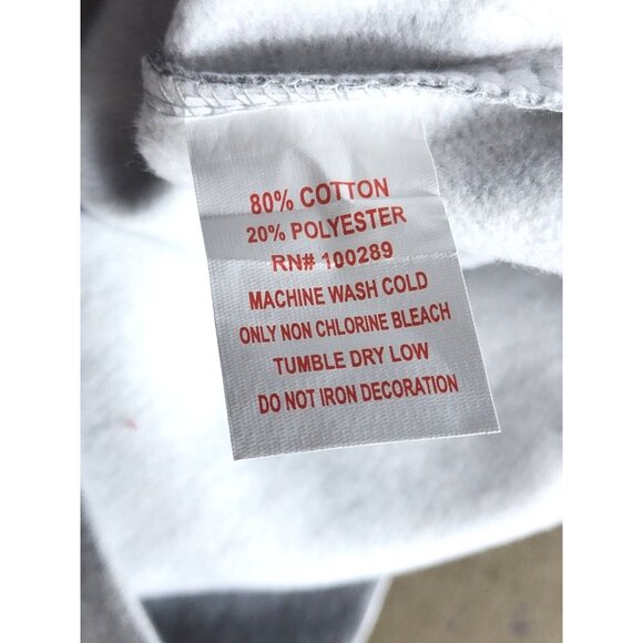 Lifeguard Nantasket Beach Embroidered Silver Red Letters Boys Cotton Poly Hoodie - Picture 4 of 16